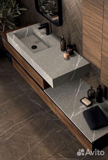 Раковина из керамогранита