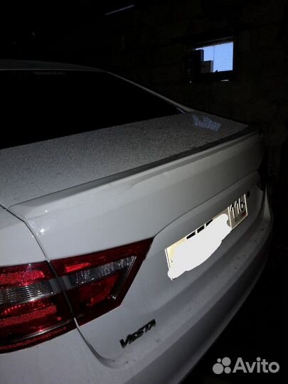 Лип спойлер лада веста