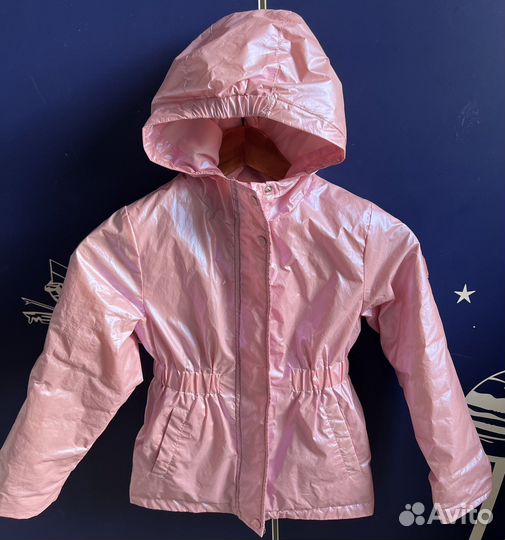 Ветровка куртка для девочки 122