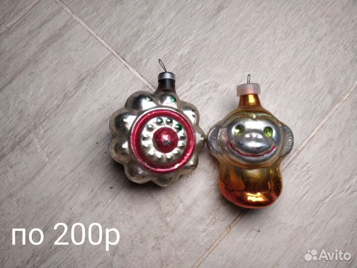 Ёлочные игрушки СССР