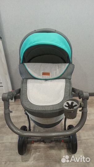 Коляска adamex 3 в 1 бу
