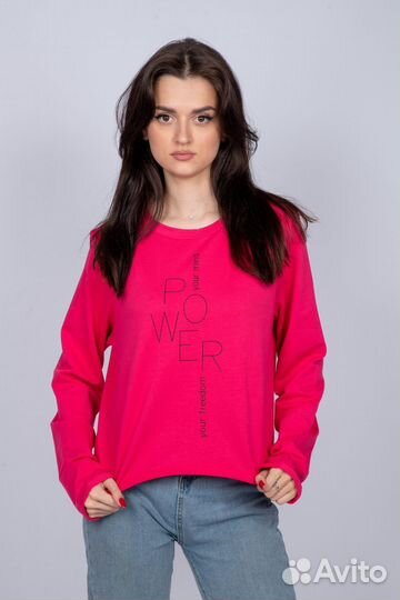 Одежда оптом. Джемпер женский - бубль-гум №Н-6388