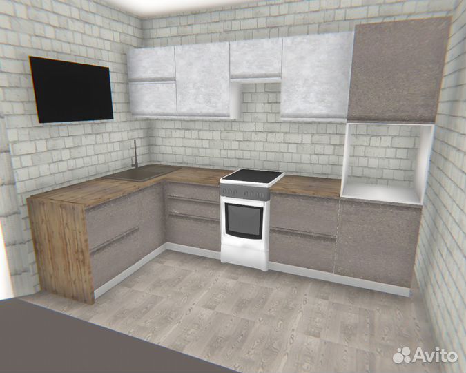 Кухня наша работа проект дск