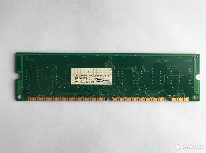 Оперативная память sdr(sdram)