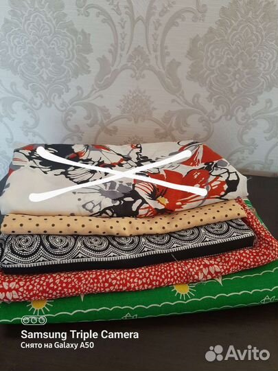 Ткань, штапель, шёлк