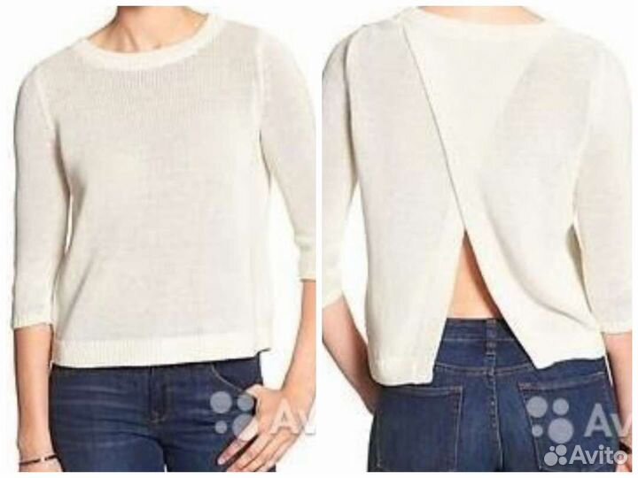 Свитер Banana Republic лен