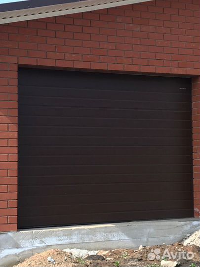 Установка ворот