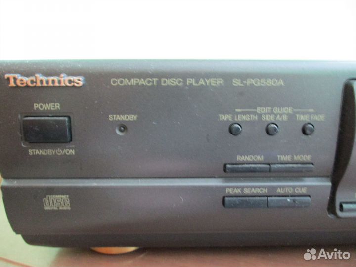 Technics cd player sl-pg580a