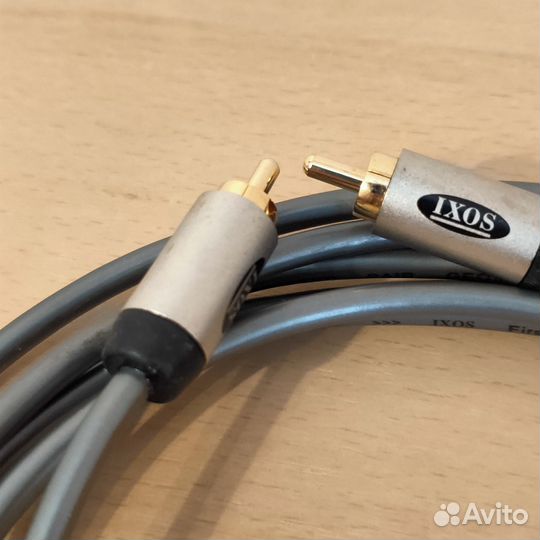 Ixos 5м сабвуферный кабель RCA