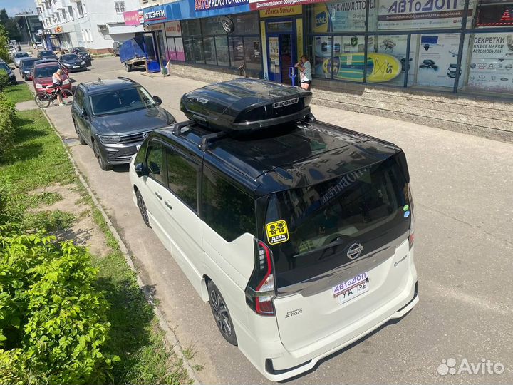 Багажник бокс на крышу Nissan Serena C27 (2016)