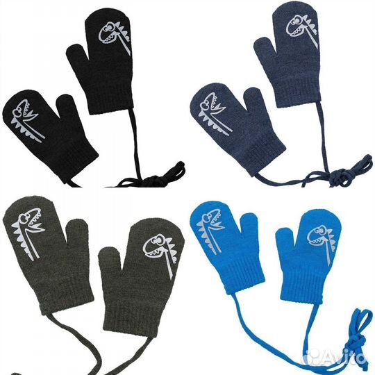 Варежки Nikastyle 14м10722 демисезонные