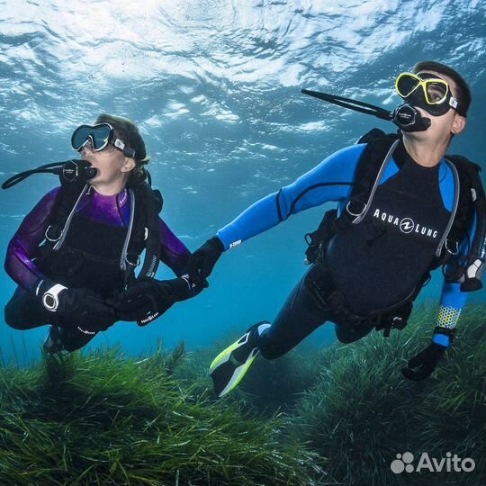 Мужской длинный гидрокостюм для дайвинга Aquaflex