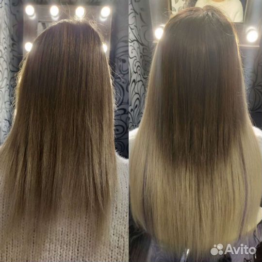 Наращивание волос