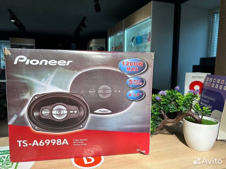 Динамики Pioneer A6998A овалы (новые, гарантия)