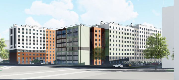 2-к. квартира, 41,9 м², 8/10 эт.