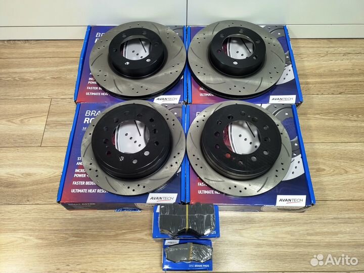 Перфорированные тормозные диски Lexus GX470