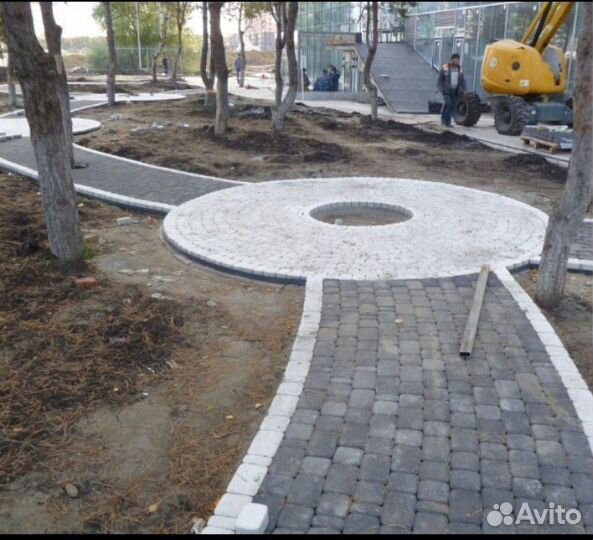 Тротуарная плитка, брусчатка