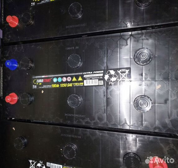 Аккумулятор Eurostart 190 прямая полярность