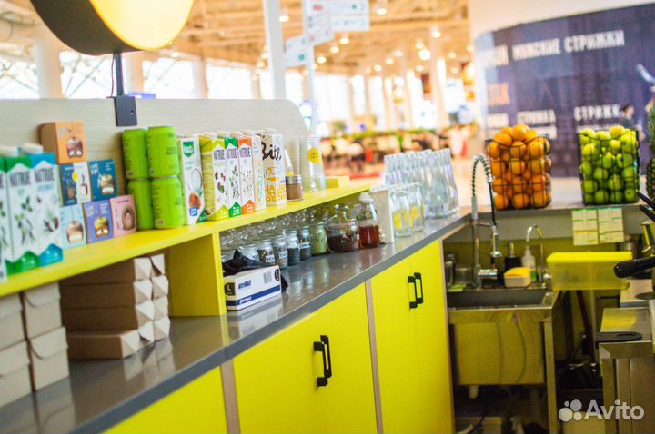 Готовый островок кофейня с оборудованием 10 кв.м