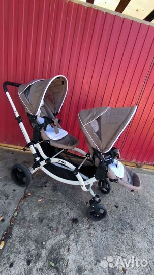 Коляска для двойни 2 в 1