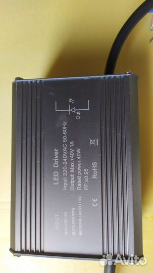 Светильник встраиваемый, светодиодный(LED) 40W