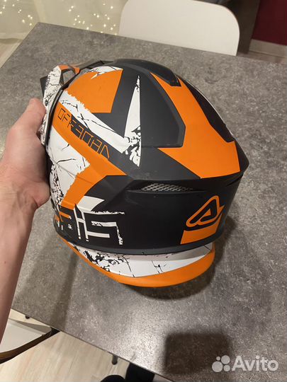 Шлем Acerbis profile 4 размер XL цвет оранжевый