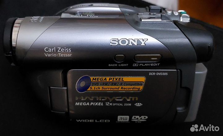 Видеокамера sony DCR-DVD305