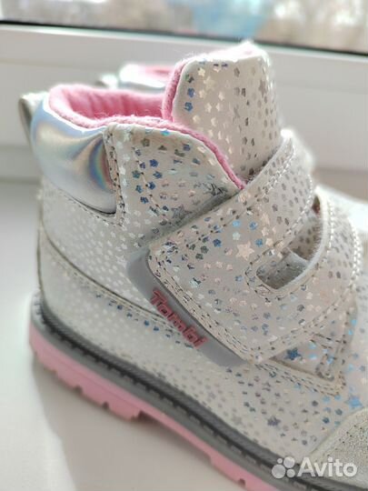 Ботиночки детские для девочки 24 Tombi