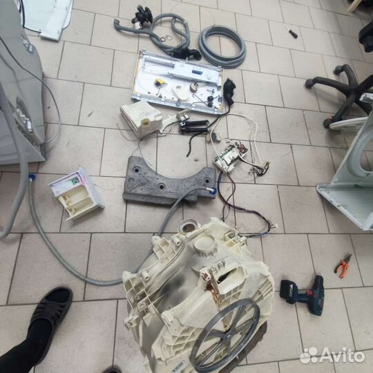 Стиральная машина бу indesit на запчасти