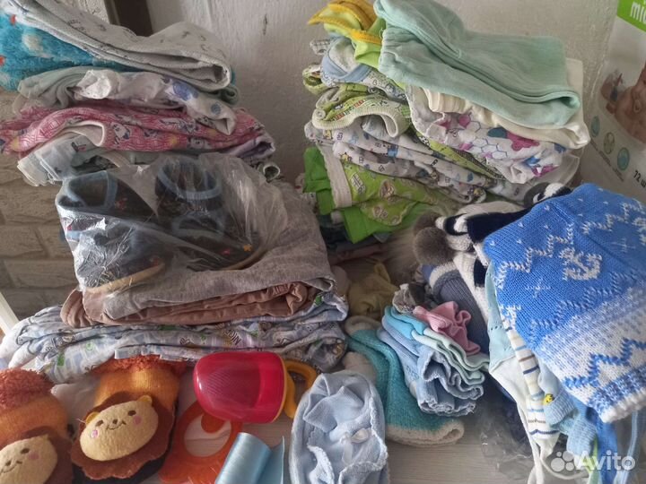 Одежда пакетом для новорожденного отдам