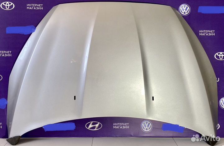 Капот Ford focus 3 рестайлинг (2015) серебристый