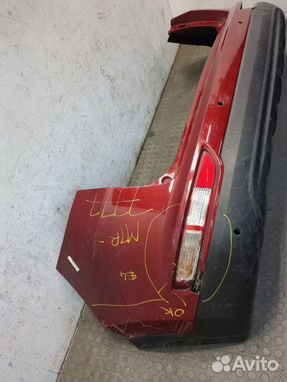 Бампер задний киа Sportage 2016