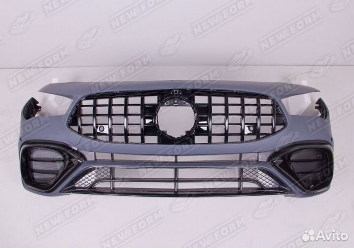 Бампер 45 AMG с решеткой Mercedes CLA