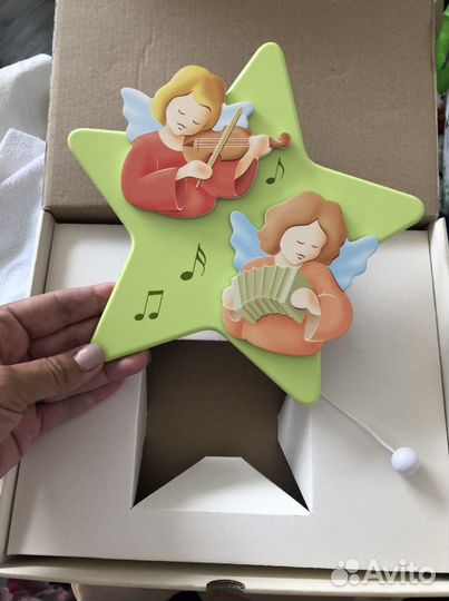 Музыкальный декор для новорождённого