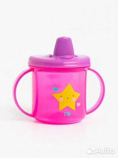 Поильник с носиком и ручками 