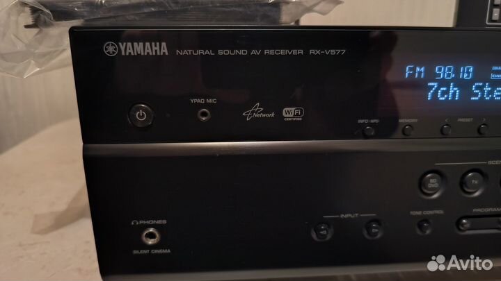 Yamaha RX-V577 7.2 4К WiFi Airplay Usb