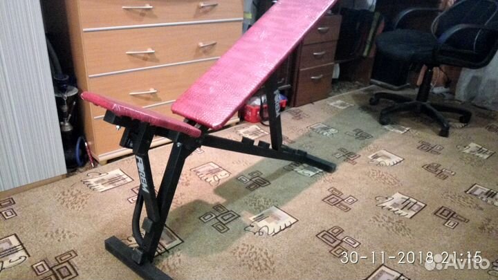 Скамья для жима наклонная 