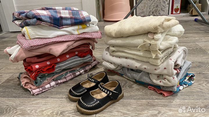 Вещи пакетом на девочку 74 80
