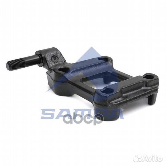 Площадка рессоры BPW левая с кронштейном амортизат