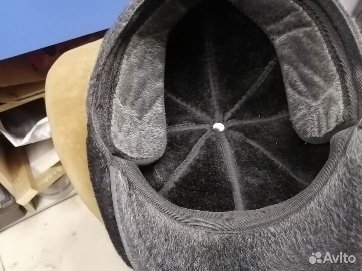 Меховая мужская кепка