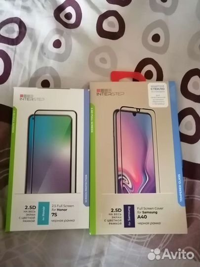 Стекло на Хонор 7S и Самсунг a40