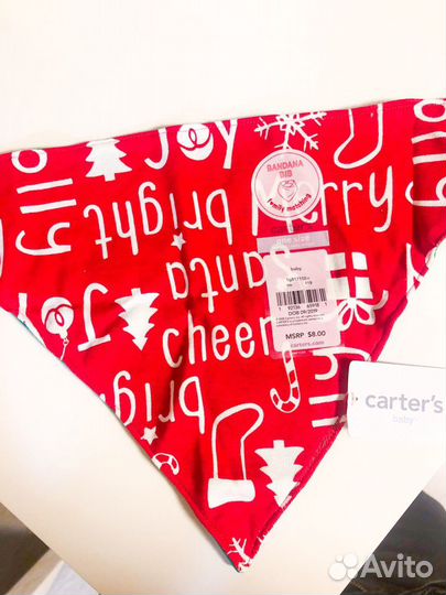 Слюнявчик Carter’s