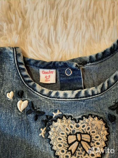 Одежда для девочки пакетом 4-6 лет