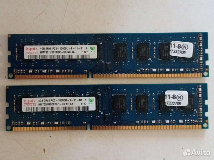 Оперативная память ddr3 4 gb hynix