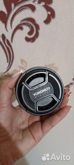 Объектив yongnuo 50mm f1.8