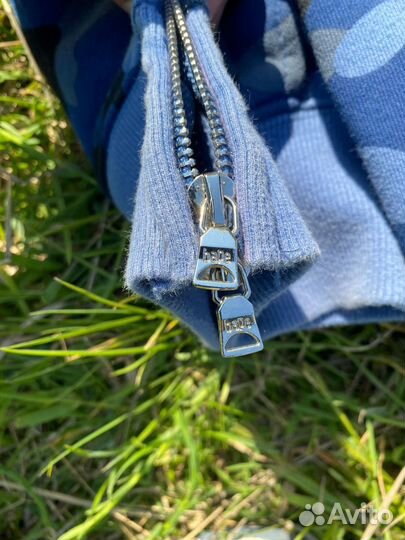 Кофта Bape Blue Camo