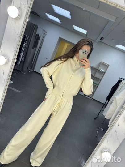 Костюм теплый вязаный размер единый