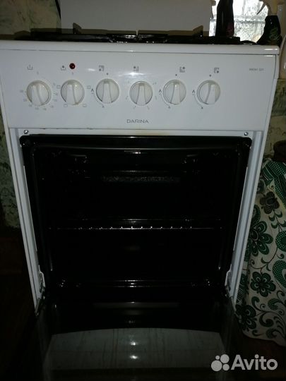 Газовая плита бу дорина 4х комфорная, духовка эл