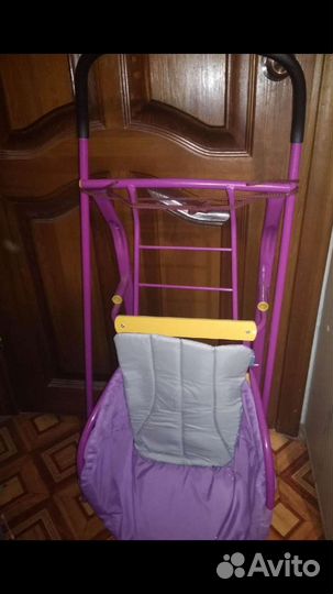 Коляска санки