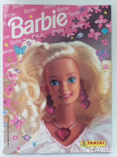 Альбом Барби Panini заполнен полностью